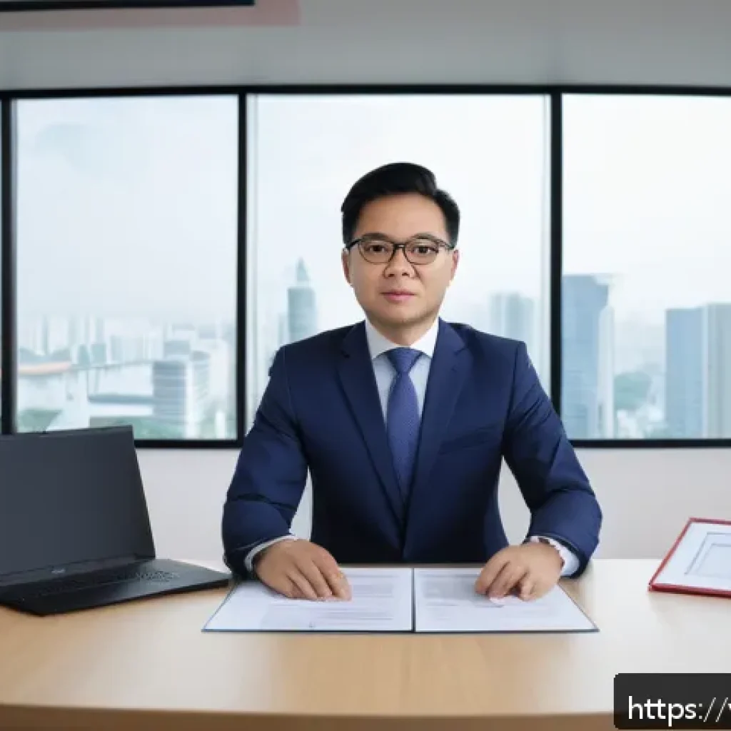 재무위험관리사의 연봉 협상 실전 사례 - A professional Vietnamese financial risk manager in a modern office setting, confidently presenting ...